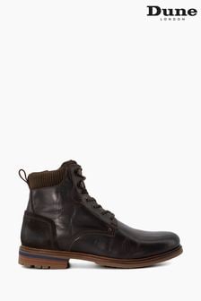 Dune London Coltonn Plain Toe Brown Boots (700255) | $207