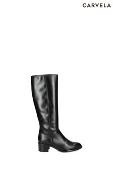 Carvela Spectate High Leg Black Boots (700344) | OMR113