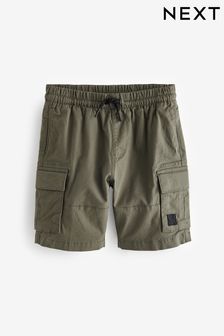 Khaki Green Cargo Shorts (3-16yrs) (701149) | KRW22,400 - KRW33,100