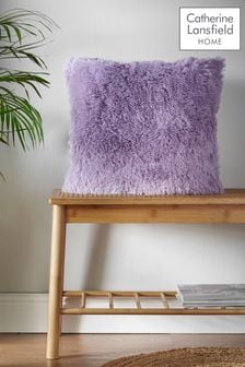 Catherine Lansfield Purple So Soft Cuddly Cushion (702178) | AED89