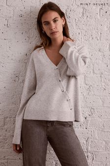 Mint Velvet Asym-Pullover aus Wolle Blend​​​​​​​ (702297) | 139 €