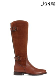 Jones Bootmaker Brown Leather Knee High Boots (702385) | 222 €