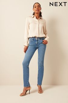 Smoky Blue Lift, Slim And Shape Slim Jeans (702604) | $97