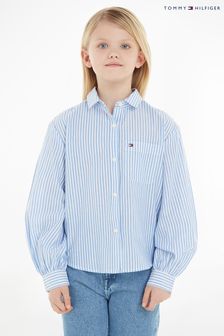 Tommy Hilfiger Kids Blue Stripe Shirt (702802) | €31 - €38