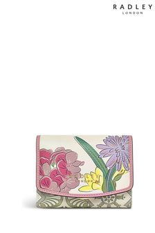 Radley London The Rhs Collection Ss24 Medium Flapover White Purse (702807) | OMR41