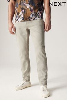 Stone Natural Regular Fit Overdyed Denim Jeans (702853) | $43