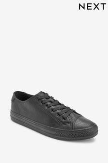 Black Wide Fit Baseball Trainers (703641) | 84 zł