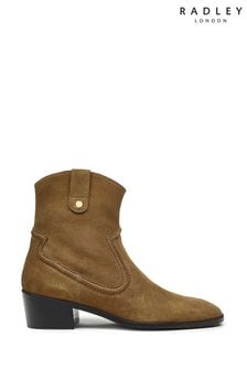 Radley Naturalb London Farrier Walk - Suede Western Boots (703731) | ₪ 850