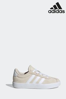 adidas Beige Junior Sportswear VL Court Trainers (703894) | €55