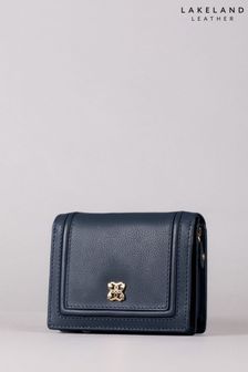 Синий - Розовый кожаный кошелек с клапаном Lakeland Leather Icon (704126) | €41