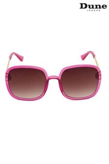 Dune London Pink Glamour Retro Square Glasses (704425) | kr730