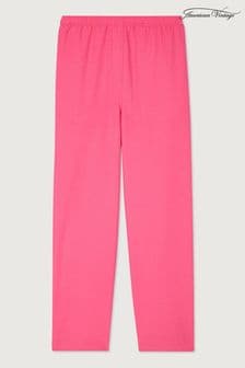 American Vintage Pink Dakota Elasticated Waist Trousers (704807) | 377 zł