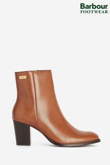 Barbour® Tan Brown Amelia Leather Heeled Chelsea Boots (705468) | 228 €