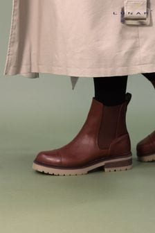 Lunar Culver Tan Brown Ankle Boots (705653) | €95