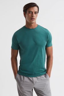 Reiss Pine Green Bless Crew Neck T-Shirt (706190) | 43 €