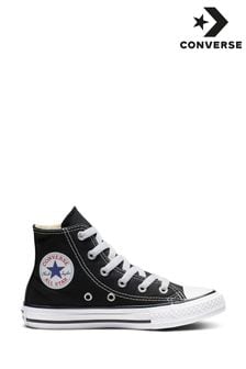 Negru/Alb - Pantofi sport peste gleznă pentru copii Converse Chuck Taylor (706281) | 267 LEI