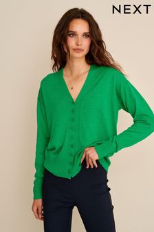 Green Button Up Cardigan (706398) | $30