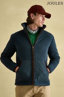 Joules Greenfield Navy Blue Full Zip Fleece Jacket (707438) | $137