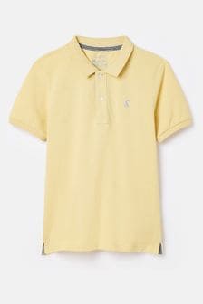 Joules Woody Yellow Pique Cotton Polo Shirt (707635) | SGD 29 - SGD 33