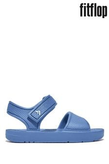 Albastru - Sandale pentru copii Fitflop Iqushion ergonomic cu baretă la spate (708217) | 179 LEI