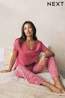 Petite Pyjamas Pink Loungewear Nightwear Next Oman