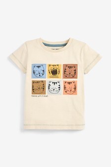T-shirt avec motif (3 mois - 7 ans)