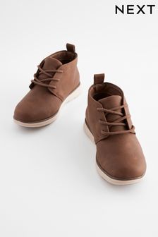 Tan Brown Lace-Up Desert Boots (708966) | €14.50 - €19