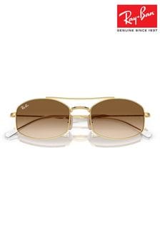 Gold/Braun - Ray-Ban® RB3719 Sonnenbrille (709449) | 251 €