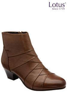 Lotus Natural Leather Ankle Boots (709670) | €95