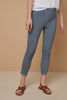 Leggings raccourcis en jersey