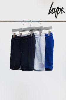 Hype. Black/Grey/Navy 3 Pack Kids Shorts (711325) | $99