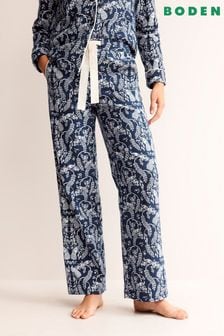Boden Blue Brushed Cotton Pyjama Trousers (711446) | 29 €