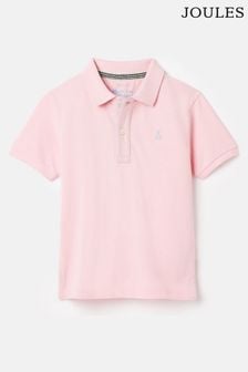 Joules Woody Pink Pique Cotton Polo Shirt (712041) | 23 € - 26 €