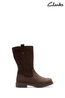 Clarks girls boots best sale