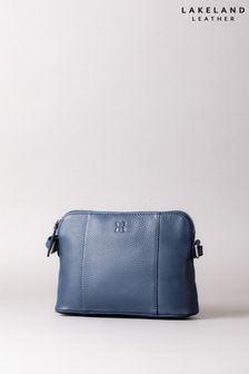 Синий - Lakeland Leather кожаная сумка с длинным ремешком Alston (712975) | €53