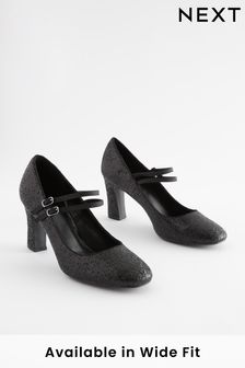 Black Shimmer Regular/Wide Fit Forever Comfort® Mary Jane Shoes (713561) | 25 €