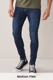 Mittelblau - Super Skinny Fit - Next Motion Flex Stretch-Jeans (713659) | 14 €