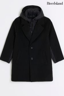 River Island Black Boys Hybrid Coat (713757) | €30 - €41