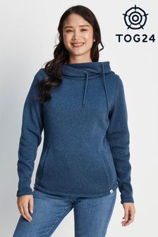 Tog 24 Blue Acer Knitlook Fleece Hoodie (714212) | 198 QAR