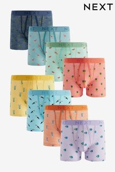 Bright Pastel Summer Print A-Front Boxers 8 Pack (714290) | $71