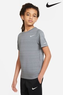 Nike Grey Miler Dri-FIT T-Shirt (714860) | 80 zł
