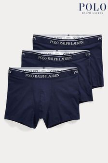 Marineblau - Polo Ralph Lauren Unterhosen aus Baumwollstretch im 3er Pack (716280) | 70 €