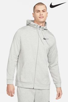 Nike Grey Dri-FIT Zip Through Training Hoodie (716568) | kr844