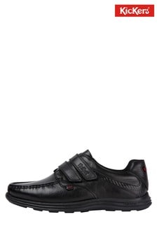Kickers® Reasan Black Strap Shoe (717735) | ₪ 326