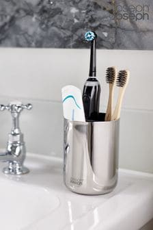 Joseph Joseph EasyStore Luxe Stainless Steel Toothbrush Caddy