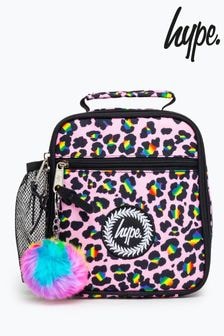 Hype. Disco Leopard Pom Pom Lunch Bag (722391) | $31