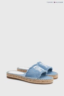 Tommy Hilfiger Blue Denim Flat Sandals (724543) | €48