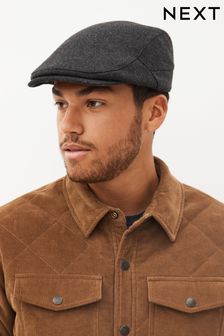 Charcoal Grey Flat Cap (724767) | €10