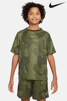 Khakigrün - Nike Multi Dri-fit Short Sleeve T-shirt (724935) | 36 €