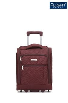Flight Knight 45x36x20cm EasyJet Underseat Soft Case Cabin Carry On Suitcase Hand Black Mono Canvas  Luggage (726856) | 247 QAR